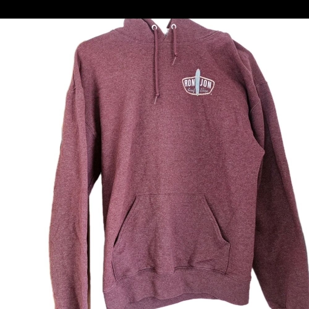 Ron Jon Maroon Surf Shop Hoodie